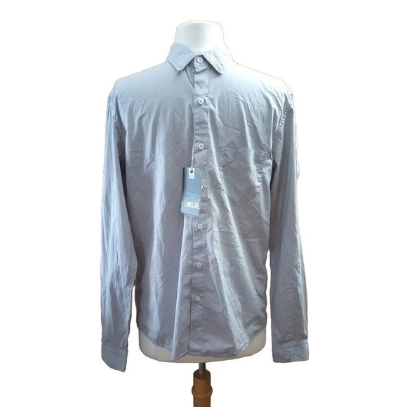 LINKSOUL Long Sleeve Button Up Shirt New Men's Sz S Gary Style LS225 - Picture 1 of 8